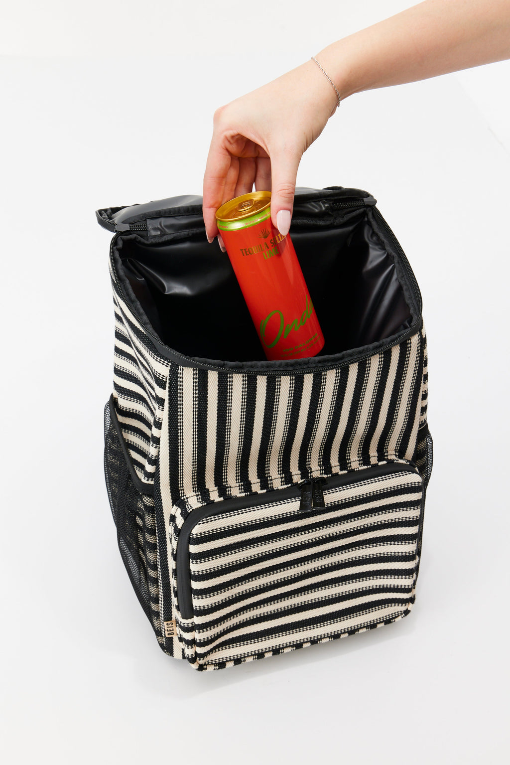 Resale The Backpack Cooler in Black Stripe
