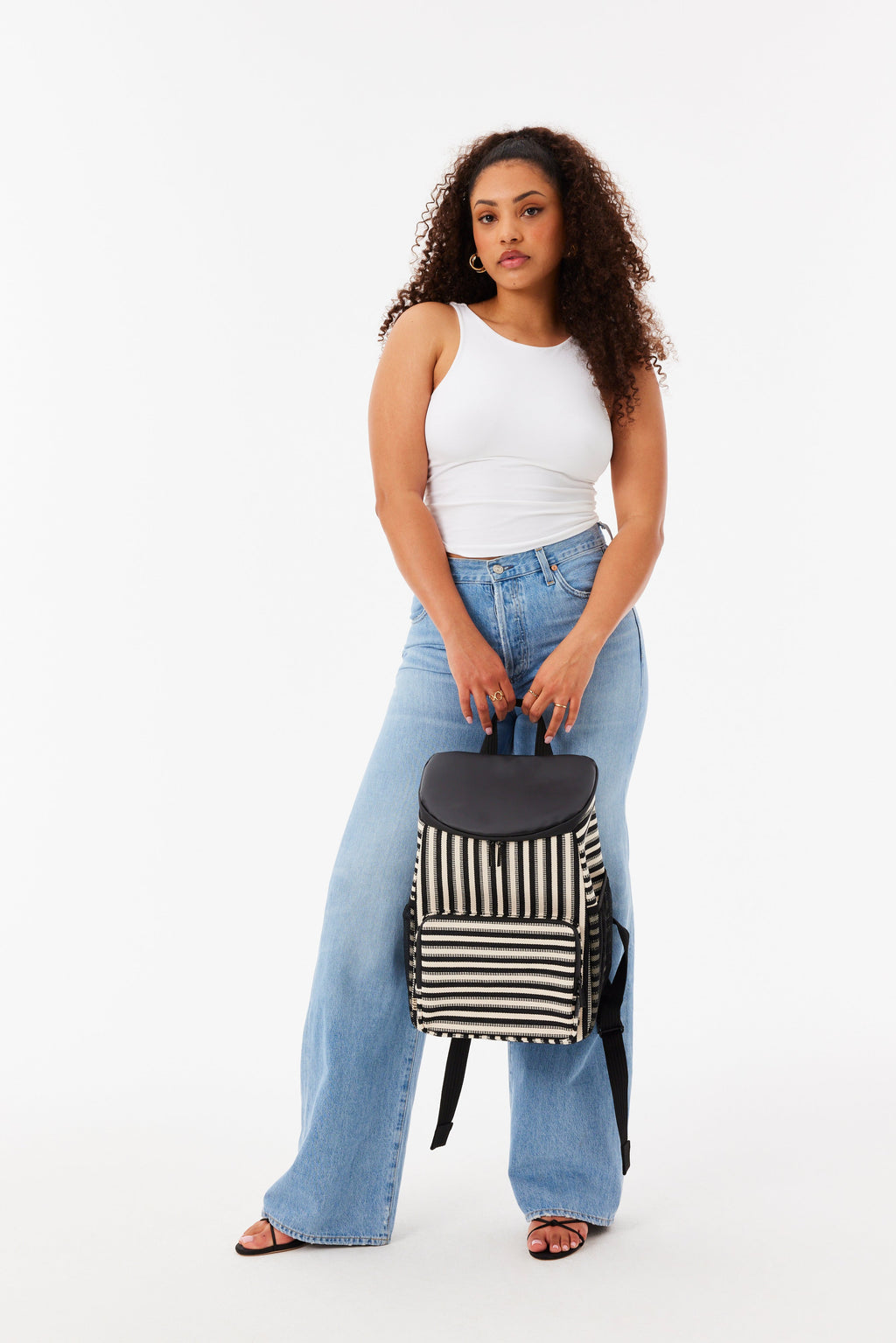 Resale The Backpack Cooler in Black Stripe