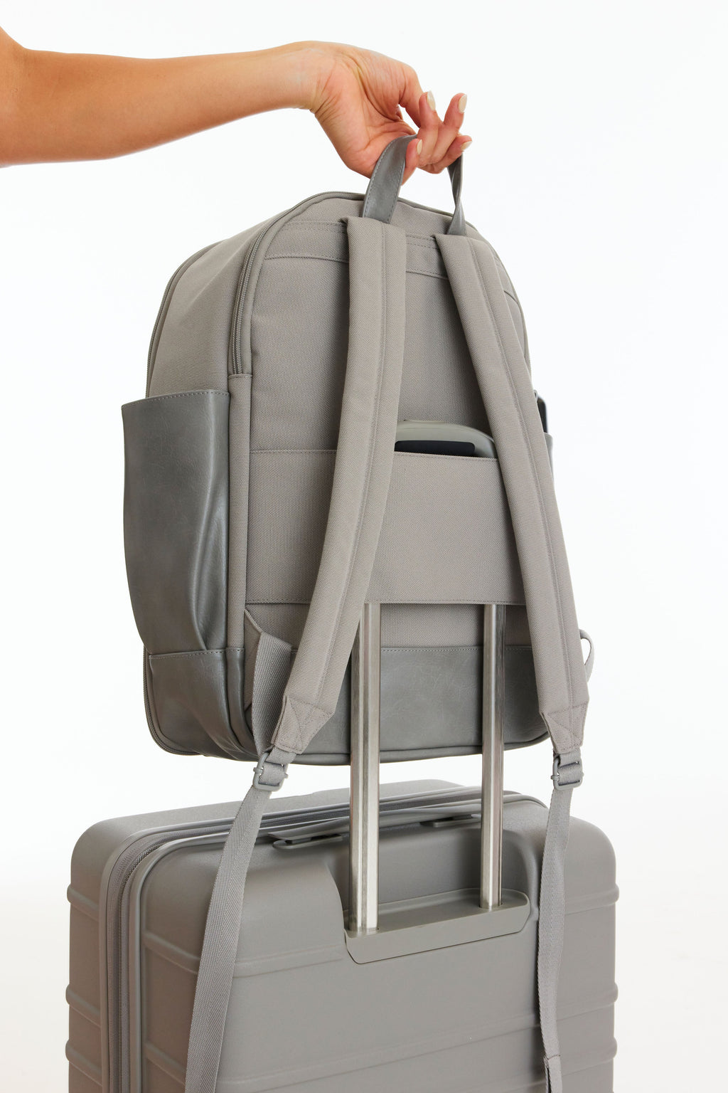 Resale The Travel Backpack in Grey