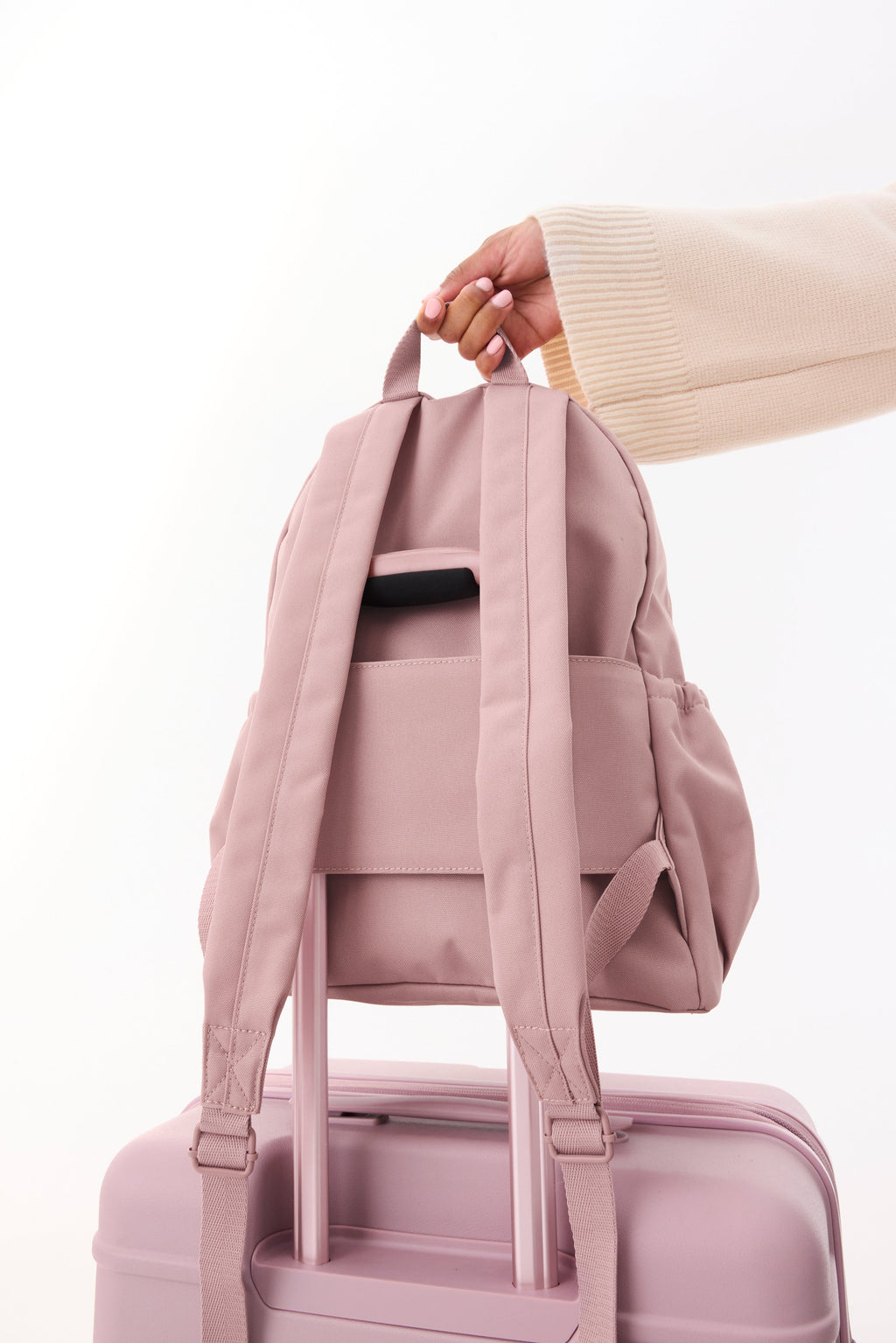 Resale The BÉISics Backpack in Atlas Pink