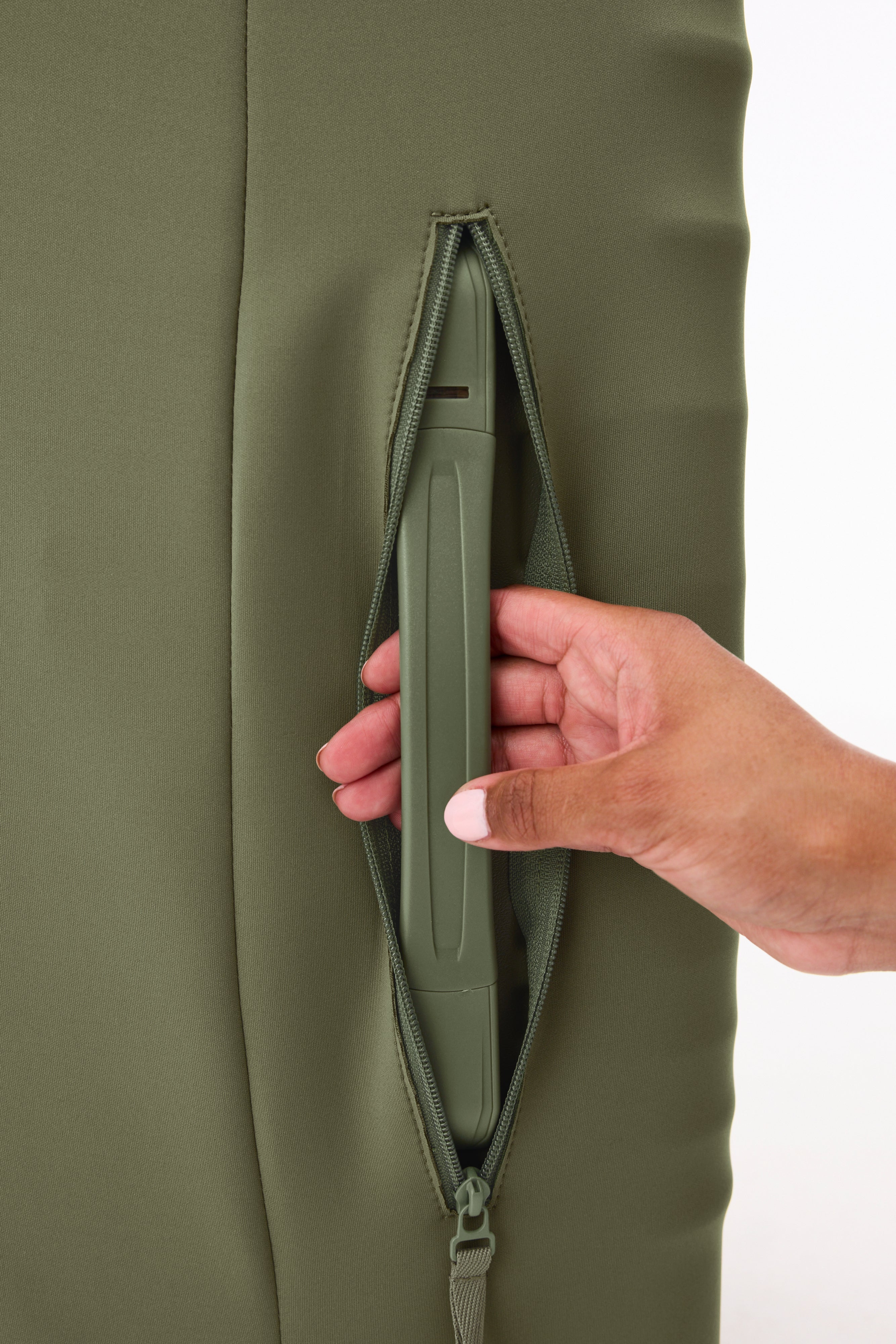 Resale The Carry-On Luggage Cover in Olive